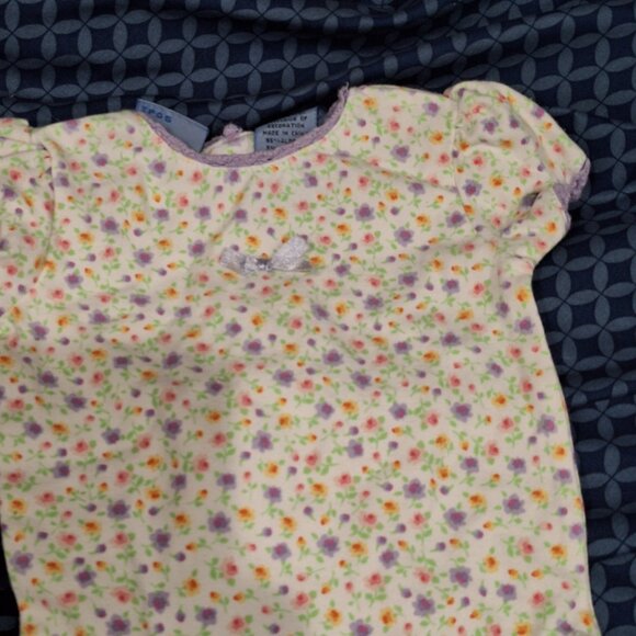 koala kids onesie 0-3 months purple flowers - Picture 3 of 10